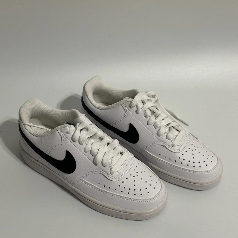 Nike White and Black Athletic Shoes